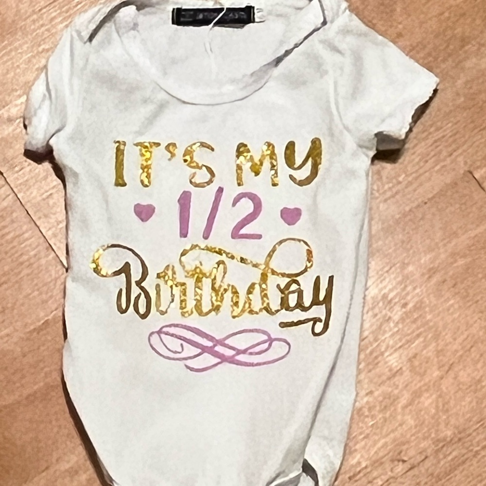 It’s my half birthday too